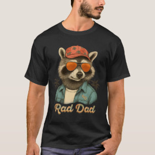 T-shirt Rad Papa Drôle Bonne Fête des pères Vintage