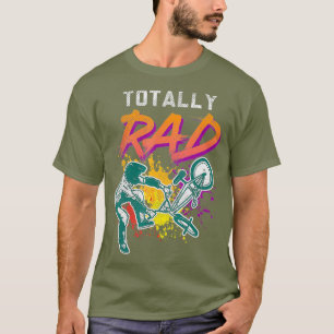 T-shirt Rad total 80s Bm Vélo Course Vintage Vélo