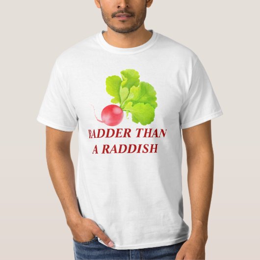 T-shirt radder que raddish (Devant)