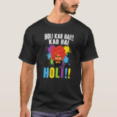 T-shirt Radha Krishna Hinduism Holi Festiva, bouddhiste hi (Devant)