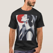T-Shirt Radiance de Minuit (Devant)