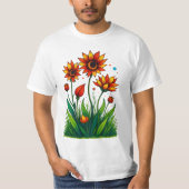 T-shirt Radiant Bloom Burst (Devant)