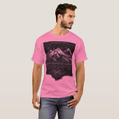 T-shirt "Radiate Positivity : Une collection de Vib de pli (Devant entier)