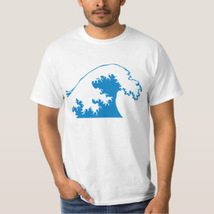 T-shirt radical de vague