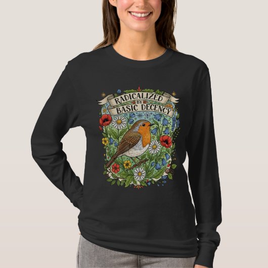 T-shirt Radicalisé par l'esthétique de la décence élémenta (Devant)
