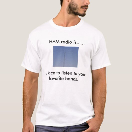 T-shirt Radio-amateur (Devant)
