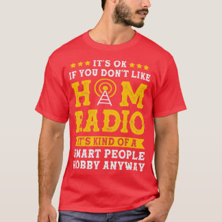 T-shirt Radio Amateur Humour Funny Ham Radio Opérateur Pou