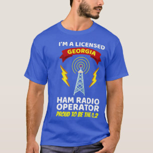 T-shirt Radio amateur Opérateur Funny Ham Radio Géorgie