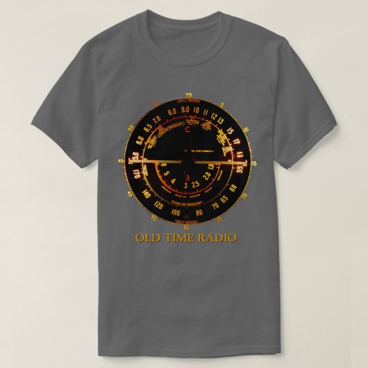 T-shirt Radio ancienne (Design devant)