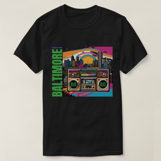 T-shirt Radio Blakboxx (Design devant)