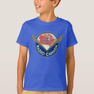 T-shirt Radio-Canada 1940 Logo Jeunesse