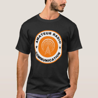 T-shirt Radio Communication amateur Orange