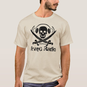 T-shirt Radio de pirate