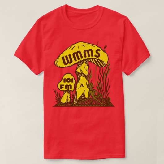 T-shirt Radio FM WMMS 101 (Design devant)
