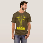 T-shirt Radio Ham Radio Amateurs et Shortwave (Devant entier)