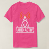 T-shirt Radio Im Radio Ham Active Radio (2) (Design devant)