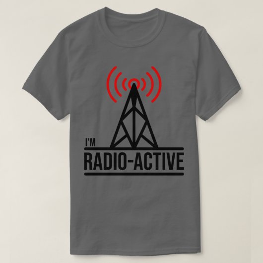 T-shirt Radio Im Radio Ham Radio Active (Design devant)