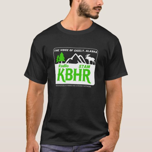 T-shirt Radio K-   BHRInspirée par Northern Exposure (Devant)