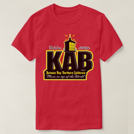 T-shirt Radio KAB (Design devant)