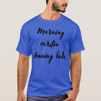 T-shirt Radio matinale en cours d'exécution en fin de 1