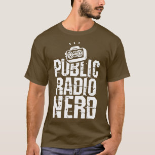 T-shirt Radio publique Ham Radio Nerd