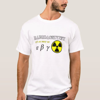 T-shirt Radioactivité (facile comme…)