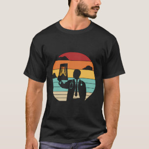 T-shirt Radiographe rétro Radiologie Infirmière Technologu