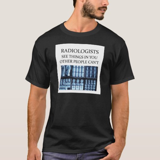 T-shirt Radiologie de radiologue (Devant)