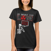 T-shirt Radiologie Humour Skeleton Xray Radiologiste (Devant)