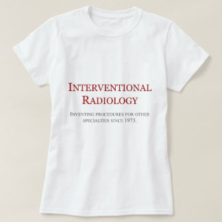 T-shirt Radiologie interventionnelle