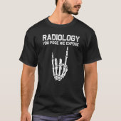 T-shirt Radiology For Men Women X ray Skeleton Rad Tech (Devant)