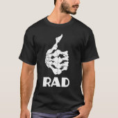 T-shirt Radiology Tech Rad Skeleton Thumb X Ray Sketon Lik (Devant)