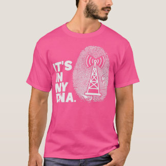 T-shirt Radioopérateur de jambon Antenne ADN amateur