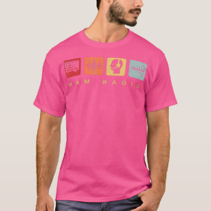 T-shirt Radioopératrice de jambon Radio amateur rétro