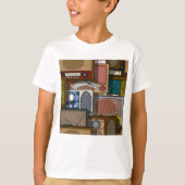 T-shirt Radios vintages (Devant)