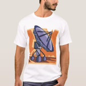 T-shirt Radiotélescope spatial (Devant)