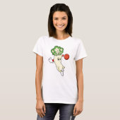 T-shirt Radish aux sports de basketball (Devant entier)