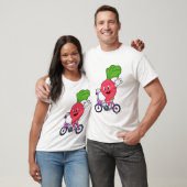 T-shirt Radish avec vélo (Unisexe)