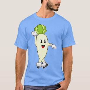T-shirt Radish Patinage sur glace Patins sur glace