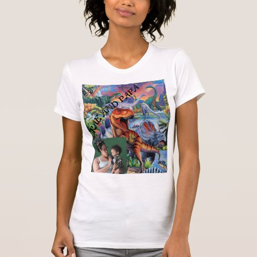 T-SHIRT RAE ET PAPA (Devant)
