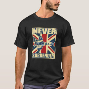 T-shirt RAF Spirfire Avion 2ÈME GUERRE MONDIALE Avion Guer