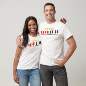 T-shirt Rafalution - vous ne marcherez seul jamais (Unisexe)