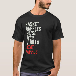 T-shirt Raffle de viande Raffle de viande de buffle Raffle