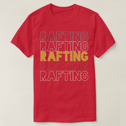 T-shirt Rafting (2) (Design devant)