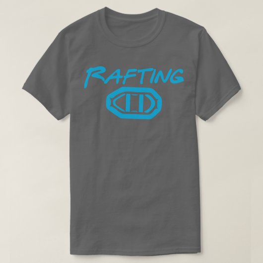 T-shirt Rafting bateau eau vive radeau radeau (Design devant)