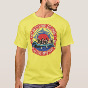T-shirt Rafting de la rivière Retro Colorado.