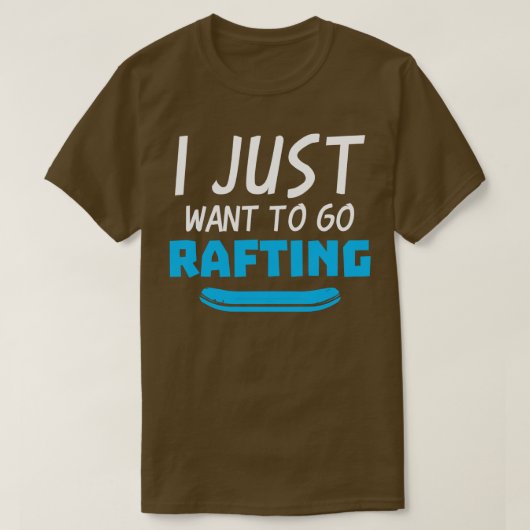 T-shirt Rafting dit eau vive (Design devant)