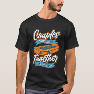 T-shirt Rafting en bateau sur des rapides
