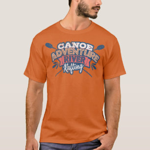 T-shirt Rafting en canoë