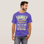 T-shirt Rafting en eau vive 2021 Famille Meilleur (Devant entier)